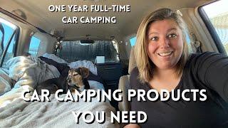 10 Car Camping Products I Love!