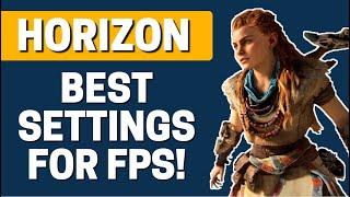 How To Increase FPS In Horizon Hero Dawn (Best Settings For High FPS In Horizon)