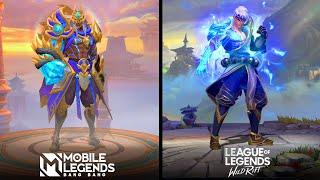 Aldous vs Lee Sin : Dragon Fist | Mobile Legends vs Wildrift