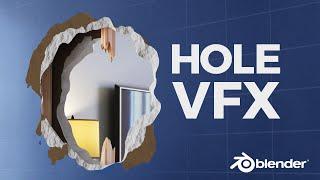 Hole In Wall - Blender VFX Tutorial (FULL)