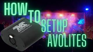 HOW TO SETUP THE AVOLITES T1 !