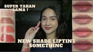 SOMETHINC OMBRELLA LIP TOTEM TINT SHADE TERBARU || TEST MAKAN || SUPER TAHAN LAMA