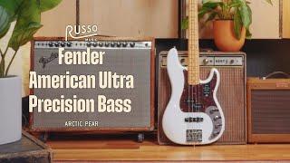 Fender American Ultra Precision Bass Demo | Strymon Flint V2 & Fender Rumble 800 Combo