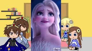 Past elsa and anna/parents react to tiktoks/Gacha club