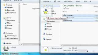 Windows 7 Tutorial Burning a CD or DVD Microsoft Training Lesson 6.8