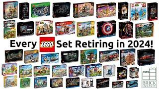 Every LEGO Set Retiring in 2024! 400+ Sets