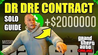 *UPDATED* GTA 5 Online Dr Dre Contract SOLO Guide! ($2,000,000 IN ONLY 1 HOUR!)