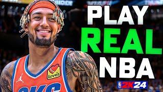 How To Play NBA 2K24 Realistically.. Play Real NBA Basketball