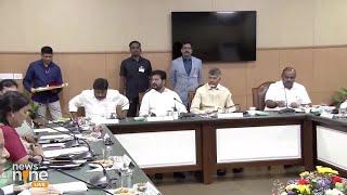 Chandrababu Naidu Meets Revanth Reddy At Jyotirao Phule Praja Bhavan, Telangana | News9