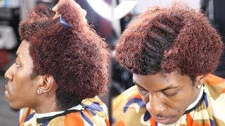 MUST WATCH!!!! HAIRCUT TRANFORMATION SIR CRUSE'S END OF 6 MONTH 360 WAVE WOLF