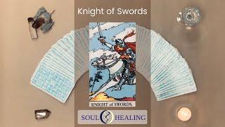 Knight of Swords Tarot card meaning