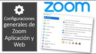 CONFIGURACIÓN EN ZOOM