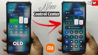 how to enable new control center in miui 14 | miui new control center | redmi new control centre