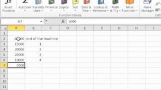 Calculate IRR using Excel