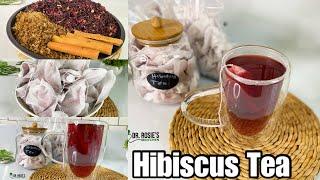 Unlock the health benefits of hibiscus tea| Burn belly fat with hibiscus tea| zobo/sobolo tea |