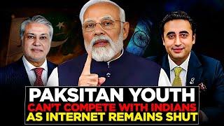 Pakistan is the biggest loser in the world as Internet remains shut: Pak Youth can not compete India