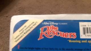 The Rescuers Double Feature VHS Review