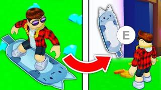 This *ADMIN HACK* Gives CAT HOVERBOARD In Pet Simulator X Roblox!