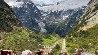 Gelmerbahn in Switzerland #schweiz Steilste Bahn Europas! Steepest train in Europe! #gelmerbahn