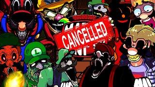 MARIO FNF PORT GOT CANCELLED...BUT WE STILL PLAY IT! (EVERY MARIO FNF MOD IS PERSONALIZED CONFIRMED)