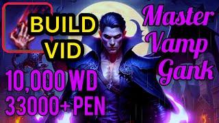 ESO 🩸‍️BLOOD FEAST!🩸OVERPOWERED Master Vamp Gank BUILD Nightblade PVP Build Update 41