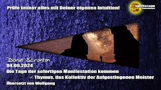 Die Tage der sofortigen Manifestation kommen – Thymus, das Kollektiv der Aufgestiegenen Meister