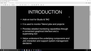 Talend Activity Monitoring Console (AMC) Introduction