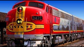 Nearly Every US Passenger Train 1950 to Today