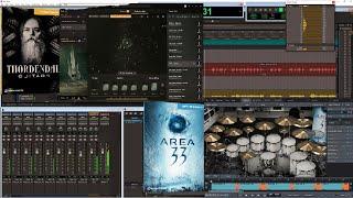 Toontrack EZMix3 Thordendal Guitars/Area 33 Drums Demo