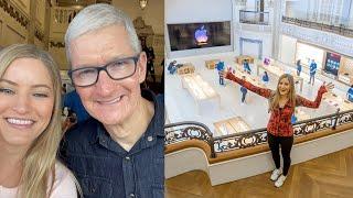 Grand Opening Apple Store Tower Theater with Tim Cook!  Los Angeles, CA