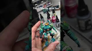 How I Paint Warhammer 40K Tau in 60 Seconds