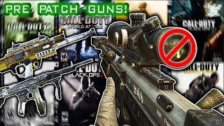The MOST OVERPOWERED PRE PATCH Guns in Call of Duty / Ghosts619
