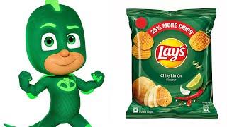 Pj Masks Characters And Their Favorite Snacks, Movies & Other Favorites! | Gekko, Owlette, Catboy