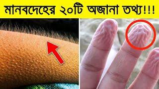 মানবদেহের ২০টি অজানা তথ্য!!!  20 Unknown Facts Human Body!!!  Bisser Bissoy