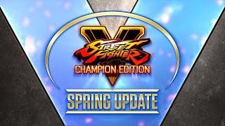 Street Fighter V Spring Update 2021