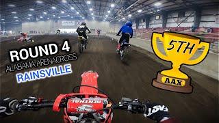 D Class Racing POV Alabama Arenacross Series AAX Race 4 Rainsville 2024 2025 GoPro MotoVlog CRF250R