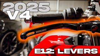 2025 Ducati Panigale V4 Build Series, E12: Install Rizoma Levers