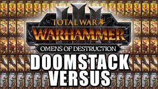  Warhammer 3 Doomstack Versus