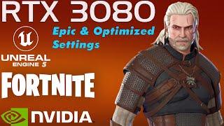 Fortnite Chapter 4 | RTX 3080 + 5700X | Unreal Engine 5.1 Nanite & Lumen | 1440P & 4K