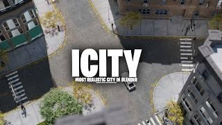 icity   blender most realistic city generator