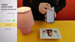 How to pair Fibaro Swipe Smart Gesture Controller FGGC-001 with Ezlo hubs