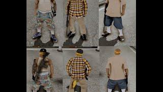 [GTA SA] Skin pack ghetto.