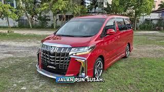 TOYOTA ALPHARD ANH10/15 CONVERT TO FACELIFT AGH35 BODY PARTS AND BODY KIT (J-EMOTION DESIGN)