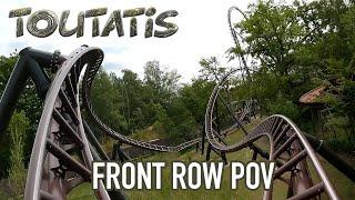 Toutatis Front Row POV Parc Astérix New for 2023 Intamin Multi-Launch Coaster