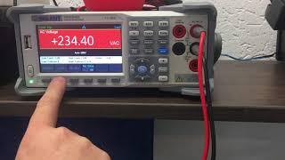 Small 12 minute practical review of the siglent SDM3045X Bench multimeter