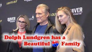 Dolph Lundgren has a Beautiful Family #Actor #Celebrity #80s #Movies #dolphlundgren #swedish #rocky