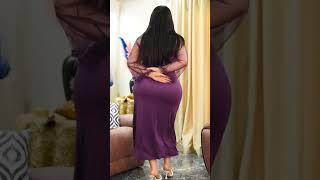 Arabian curvy Plus size model fashion ! Arabic hot girl sadaf