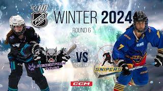 Dogs vs Snipers - Pro Winter League 2024 Round 6 - Ice hockey in Melbourne