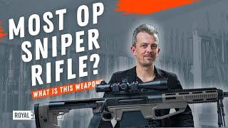 The foldable British Barrett: Steel Core Cyclone HSR with firearms expert Jonathan Ferguson