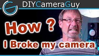 how i broke my camera, DIY camera rig, sold a film (funny)